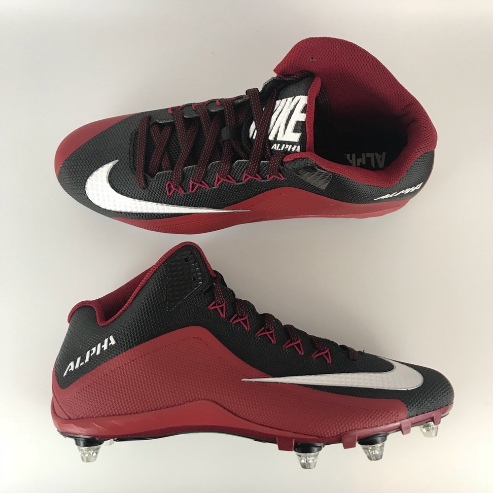 NEW Nike alpha detachable football cleats size 13